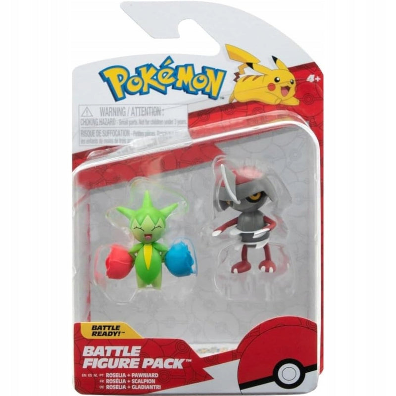 Zabawka POKEMON BATTLE FIGURE PACK 2-PAK ORYGINALNE FIGURK - kolekcjonerska premium zabawki Aseo dla dzieci