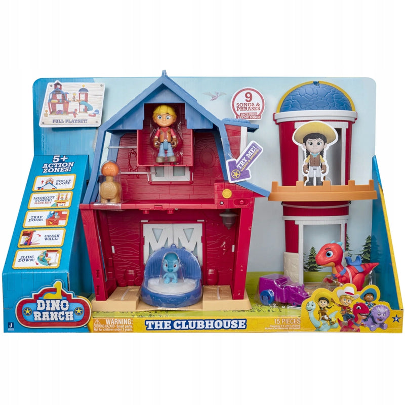 Zabawka DINO RANCH KWATERA GŁÓWNA BAZA + FIGURKI JAZWARES - kolekcjonerska premium zabawki Aseo dla dzieci