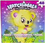 HATCHIMALS GRA KARCIANA + PUZZLE + CHIŃC - widok 2 opakowania szczegoly zabawka kolekcja