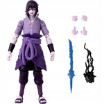 NARUTO SHIPPUDEN ANIME HEROES SASUKE UCH - widok 8 Bandai opakowanie szczegoly collectible