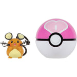 POKEMON CLIP 'N' GO ZESTAW JAZWARES ORYG - widok 4 opakowania szczegoly zabawka kolekcja