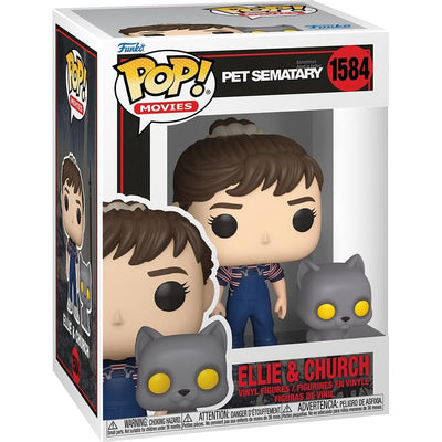 Figurka Funko POP Ellie & Church - Pet Sematary film - kolekcjonerska dziewczynka z kotem Stephen King horror