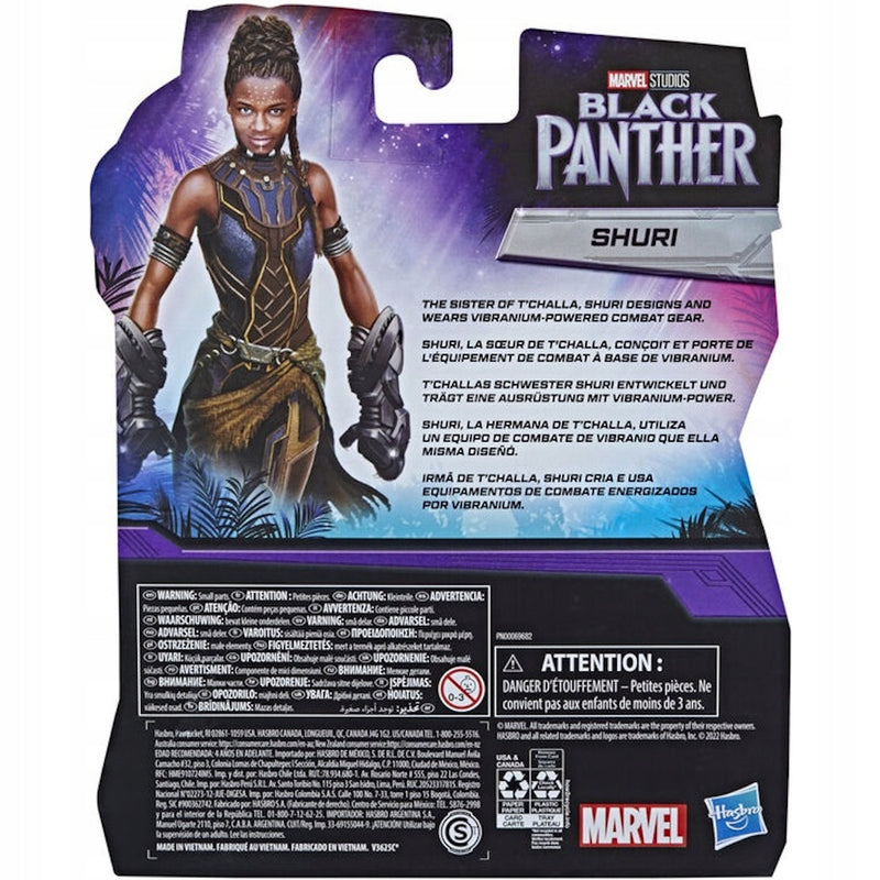 MARVEL STUDIOS BLACK PANTHER CZARNA PANT - widok 4 opakowania szczegoly zabawka kolekcja