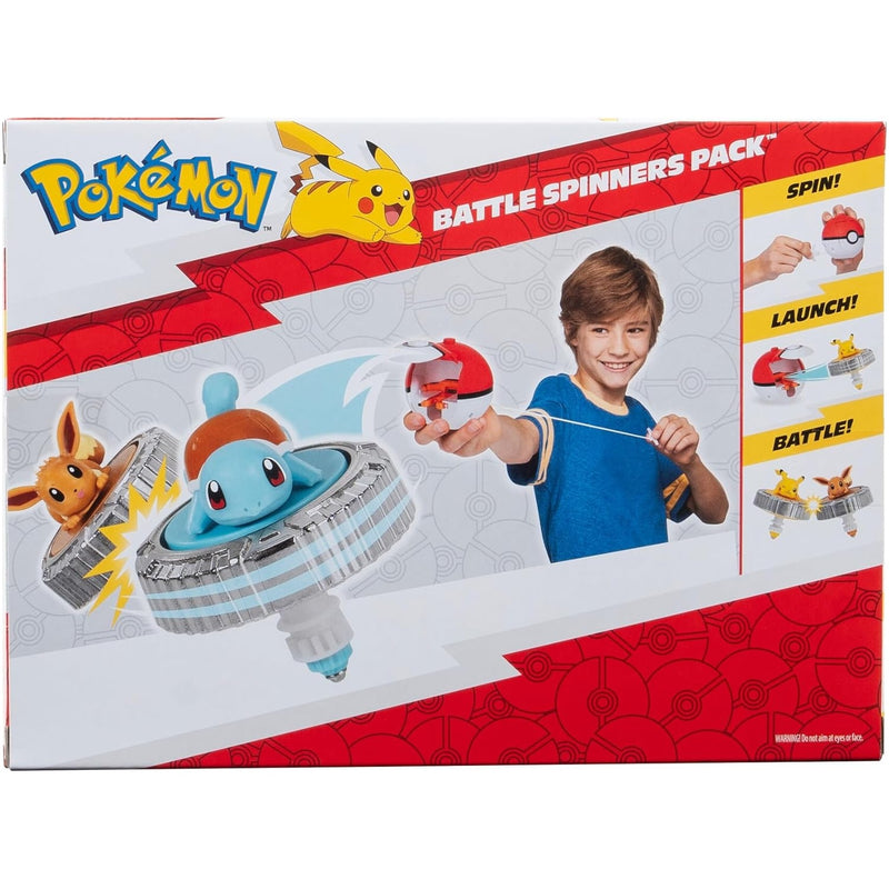 POKEMON BATTLE SPINNER PACK JAZWARES WYR - widok 3 opakowania Jazwares szczegoly kolekcja