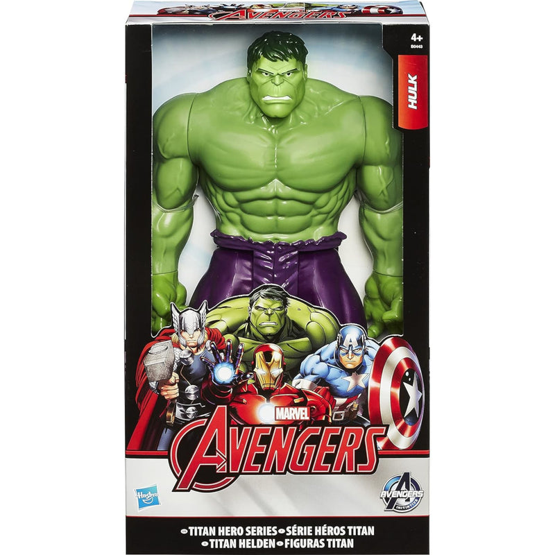 MARVEL AVENGERS TITAN HERO SERIES DUŻA O - widok 3 opakowania Hasbro szczegoly kolekcja