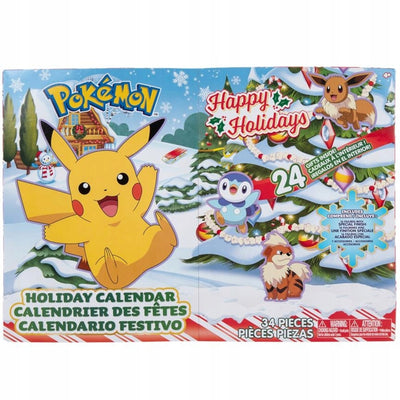 POKEMON KALENDARZ ADWENTOWY ORYGINALNY Z - widok 2 opakowania szczegoly zabawka kolekcja