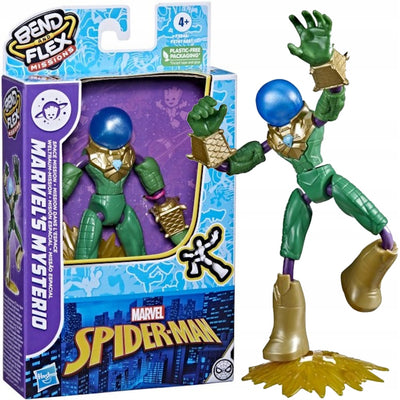 Zabawka MARVEL AVENGERS BEND AND FLEX MARVEL'S MYSTERIO - kolekcjonerska premium zabawki Aseo dla dzieci