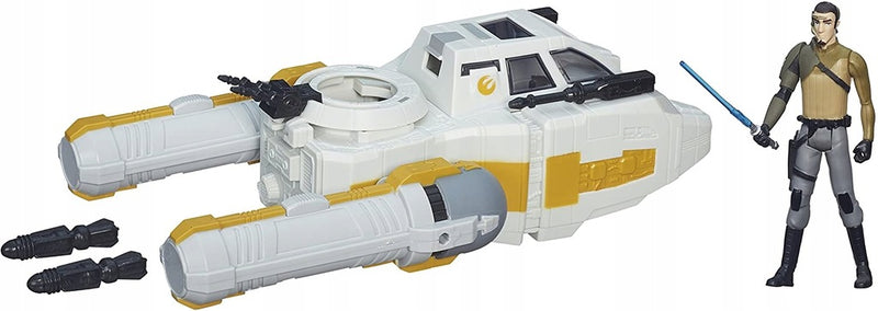STAR WARS Y-WING SCOUT BOMBER  KANAN JAR - widok 3 opakowania szczegoly zabawka kolekcja
