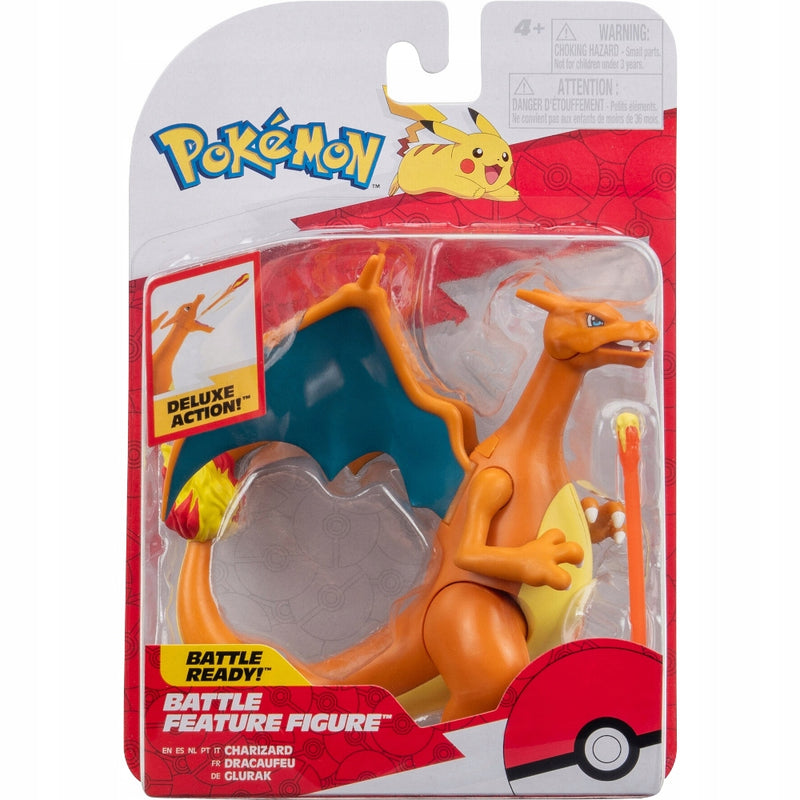 Zabawka POKEMON BATTLE FEATURE FIGURE DELUXE ORYGINALNA  A - kolekcjonerska premium zabawki Aseo dla dzieci