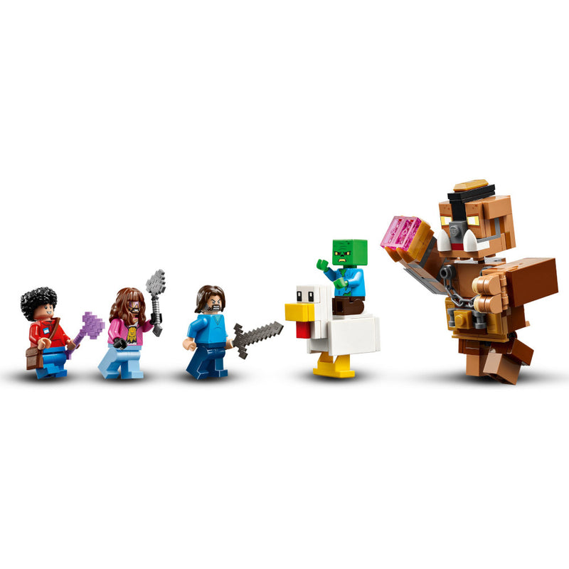 LEGO MINECRAFT A MOVIE DUŻY ZESTAW KLOCK - widok 4 LEGO opakowanie szczegoly collectible