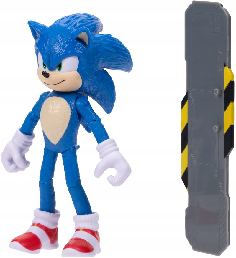 SONIC THE HEDGEHOG 2 SEGA  SONIC 10cm JA - widok 4 opakowania szczegoly zabawka kolekcja