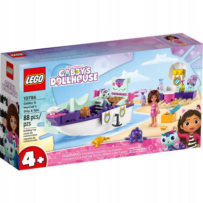 Zabawka LEGO GABBY'S DOLLHOUSE KOCI DOMEK GABI STATEK SPA  - kolekcjonerska premium zabawki Aseo dla dzieci