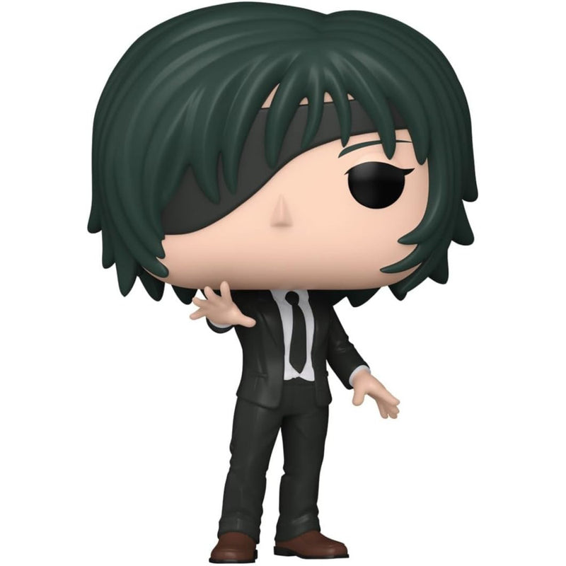 Funko POP Animation Chainsaw Man Himeno 1760 - tył opakowania - Devil Hunter blue jacket