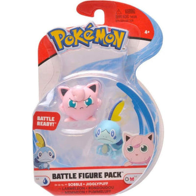 Zabawka POKEMON BATTLE FIGURE PACK 2-PAK ORYGINALNE FIGURK - kolekcjonerska Jazwares premium dla dzieci fanow