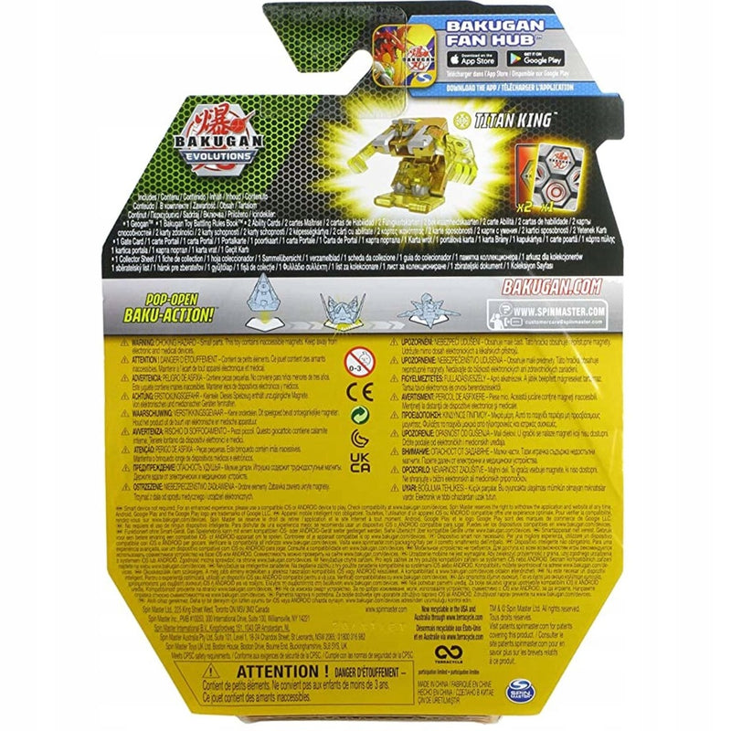 BAKUGAN EVOLUTIONS  SPIN MASTER GEOGAN A - widok 4 opakowania szczegoly zabawka kolekcja