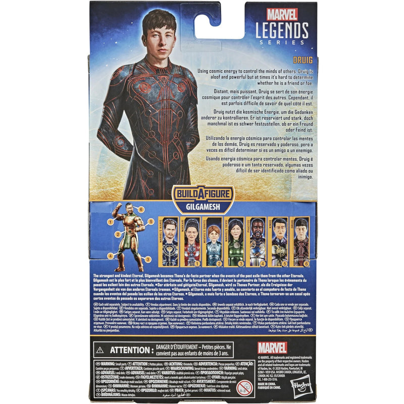 MARVEL LEGENDS SERIES ETERNALS RUCHOMA   - widok 2 opakowania Hasbro szczegoly kolekcja