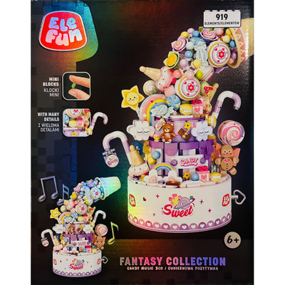 KLOCKI ELEFUN FANTASY COLLECTION CANDY M - widok 2 opakowania szczegoly zabawka kolekcja