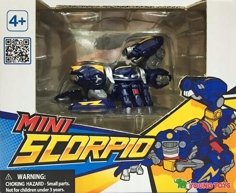 Zabawka METALIONS MINI ROBOT  SCORPIO YOUNG TOYS - kolekcjonerska premium zabawki Aseo dla dzieci