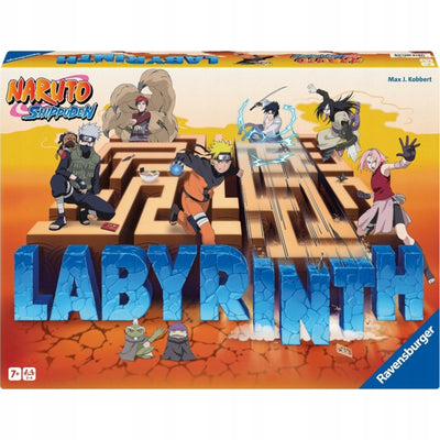 Zabawka LABYRINTH NARUTO SHIPPUDEN LABIRYNT GRA PLANSZOWA - kolekcjonerska premium zabawki Aseo dla dzieci