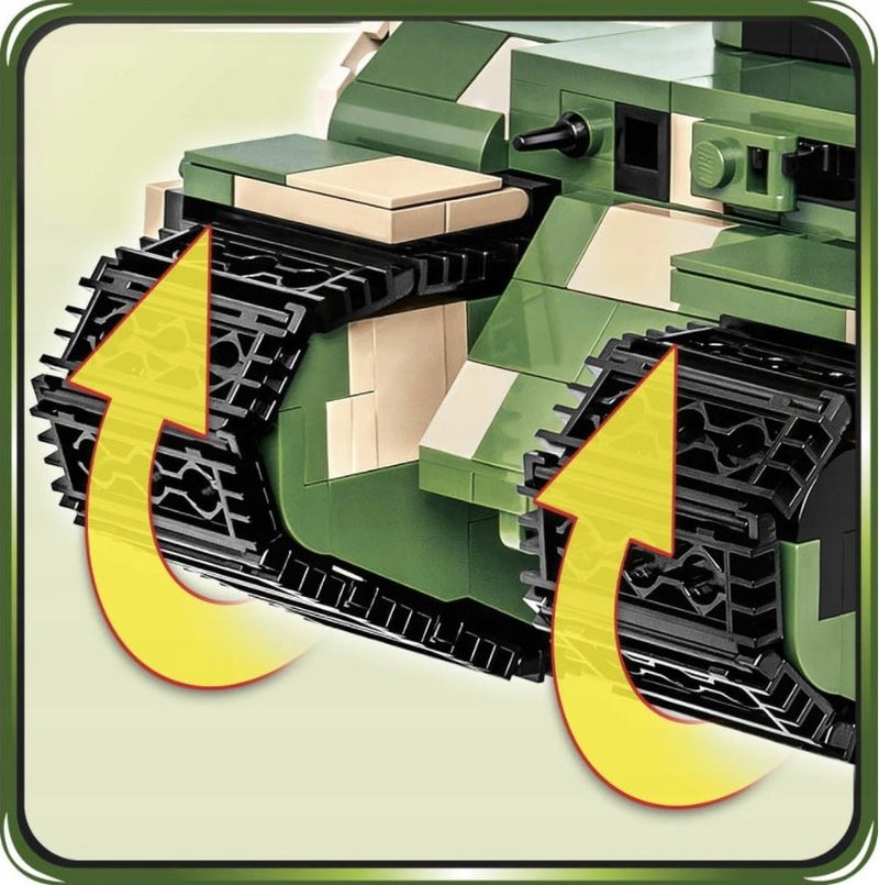 KLOCKI COBI WWII TOG 2* - SUPER HEAVY TA - widok 8 opakowania szczegoly zabawka kolekcja