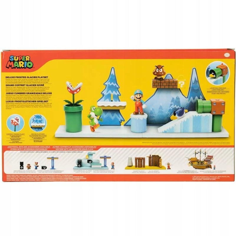 SUPER MARIO JAKKS PACIFIC ZESTAW DELUXE  - widok 5 opakowania szczegoly zabawka kolekcja