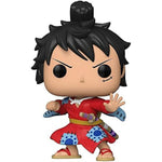 Funko POP One Piece Luffytaro 921 - tył opakowania - Luffy w kimono z Wano Country Arc
