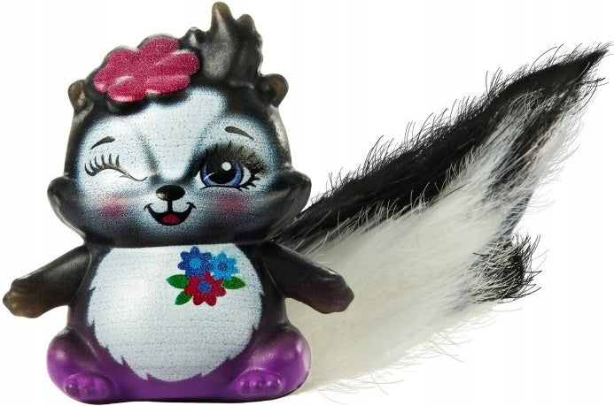 ENCHANTIMALS WONDERWOOD ZWIERZĄTKO SKUNK - widok 2 opakowania szczegoly zabawka kolekcja