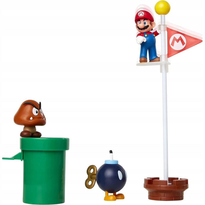 SUPER MARIO JAKKS PACIFIC ACORN PLAINS D - widok 3 opakowania szczegoly zabawka kolekcja