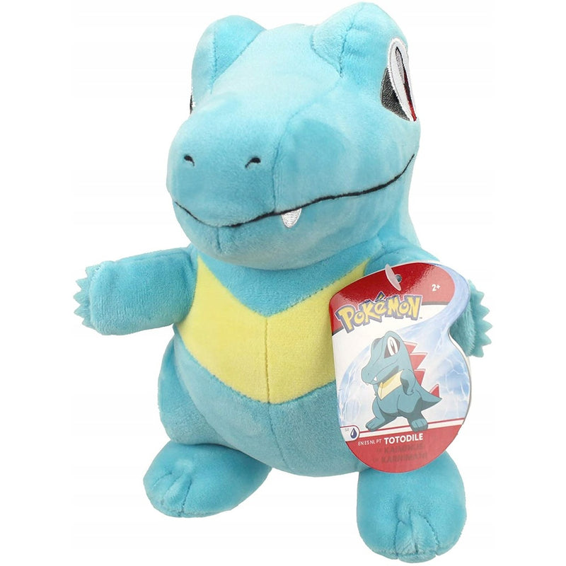 Zabawka POKEMON ORYGINALNA MASKOTKA PLUSZAK TOTODILE 20cm - kolekcjonerska premium zabawki Aseo dla dzieci
