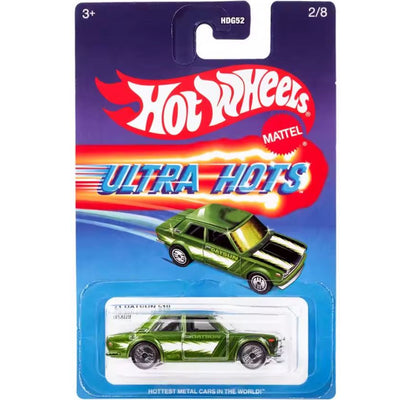 Hot Wheels Ultra Hots Auto Autko Samochód Kolekcjonerski '71 Datsun 510 2/8