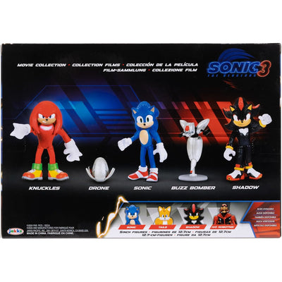 SONIC THE HEDGEHOG 3 MOVIE 5-PAK SONIC K - widok 2 JAKKS Pacific opakowanie szczegoly