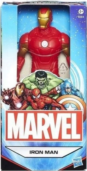 MARVEL AVENGERS HASBRO RUCHOMA  IRON MAN - widok 2 opakowania szczegoly zabawka kolekcja