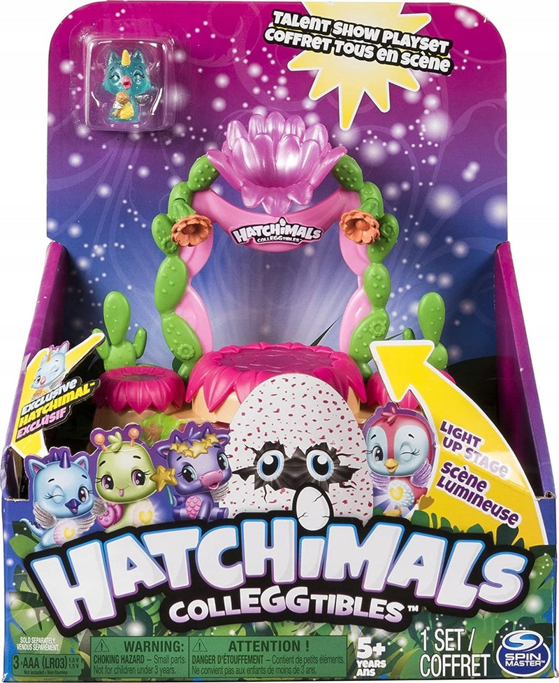 Zabawka HATCHIMALS COLLEGGTIBLES TALENT SCENA MUZYCZNA - kolekcjonerska premium zabawki Aseo dla dzieci