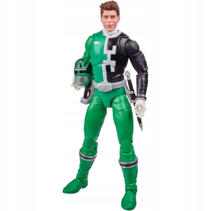 POWER RANGERS S.P.D. GREEN ZIELONY RANGE - widok 6 opakowania szczegoly zabawka kolekcja