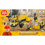 KLOCKI ELEFUN METROPOLIS CONSTRUCTION BR - widok 3 opakowania szczegoly zabawka kolekcja