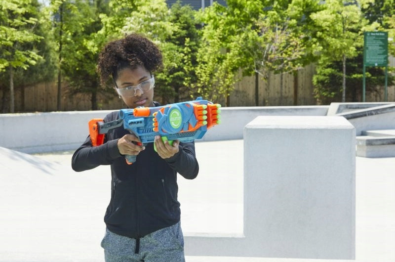 NERF ELITE 2.0 WYRZUTNIA FLIPSHOTS FLIP- - widok 8 opakowania szczegoly zabawka kolekcja