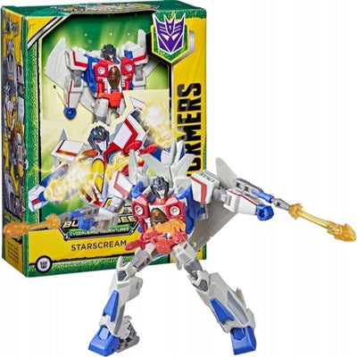 Zabawka TRANSFORMERS CYBERVERSE DECEPTICON STARSCREAM - kolekcjonerska premium zabawki Aseo dla dzieci