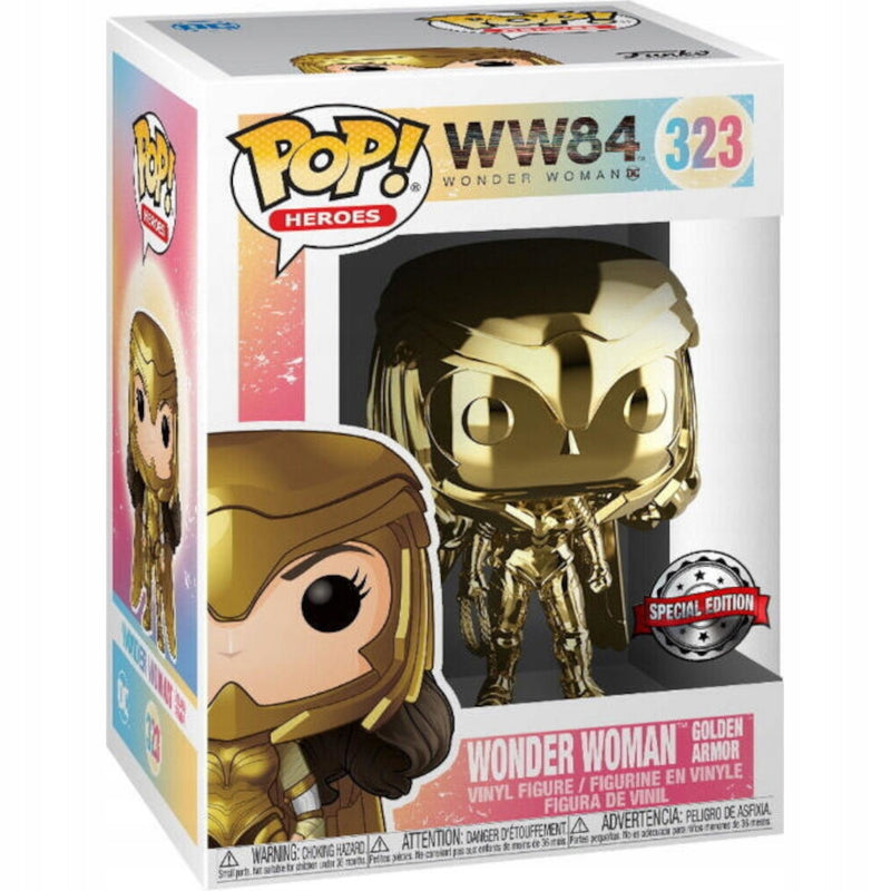 Figurka Funko POP HEROES DC WW84 SPECIAL EDITION WONDER WOMAN G - kolekcjonerska premium dla fanow kolekcjoner