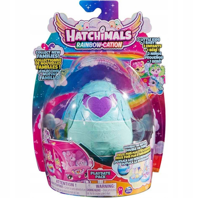 Zabawka HATCHIMALS COLLEGGTIBLES ZESTAW RAINBOW CATION - kolekcjonerska premium zabawki Aseo dla dzieci