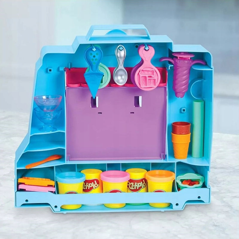 PLAY-DOH CIASTOLINA ZESTAW CIĘŻARÓWKA FU - widok 6 opakowania szczegoly zabawka kolekcja