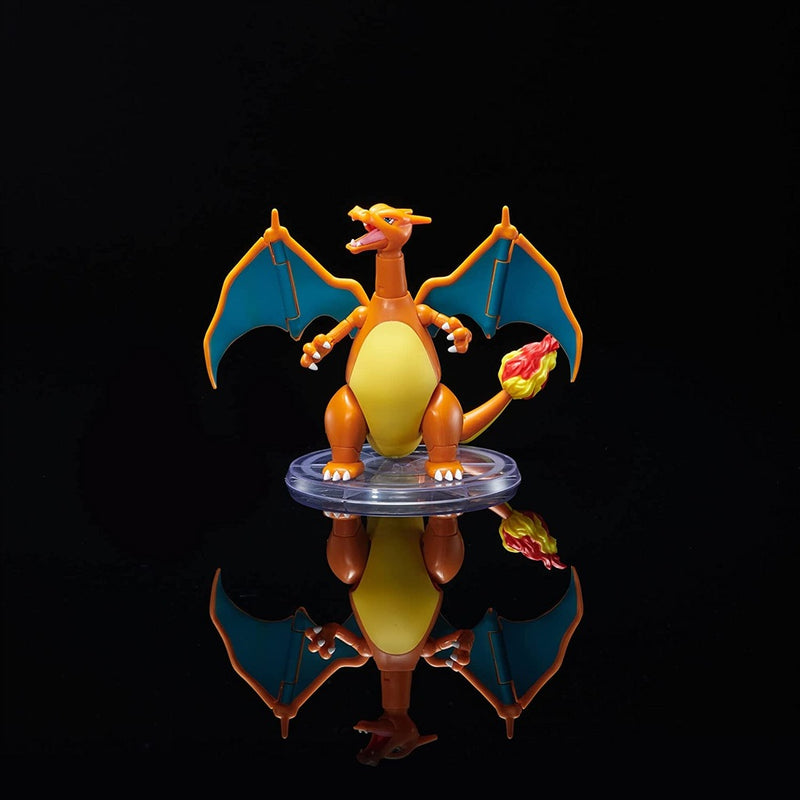 POKEMON RUCHOMA  DELUXE CHARIZARD JAZWAR - widok 8 opakowania szczegoly zabawka kolekcja