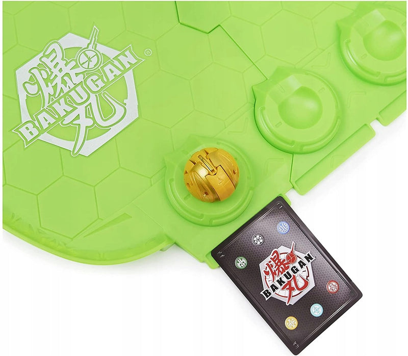 BAKUGAN EVOLUTIONS BATTLE ARENA + AURELU - widok 4 opakowania szczegoly zabawka kolekcja