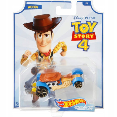 Zabawka HOT WHEELS TOY STORY 4 CHARACTER CARS WOODY - kolekcjonerska premium zabawki Aseo dla dzieci