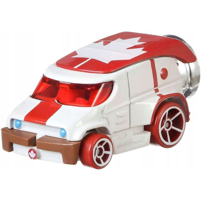HOT WHEELS TOY STORY 4 CHARACTER CARS DU - widok 2 opakowania szczegoly zabawka kolekcja