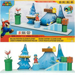 Zabawka SUPER MARIO JAKKS PACIFIC ZESTAW DELUXE FROSTED GL - kolekcjonerska premium zabawki Aseo dla dzieci