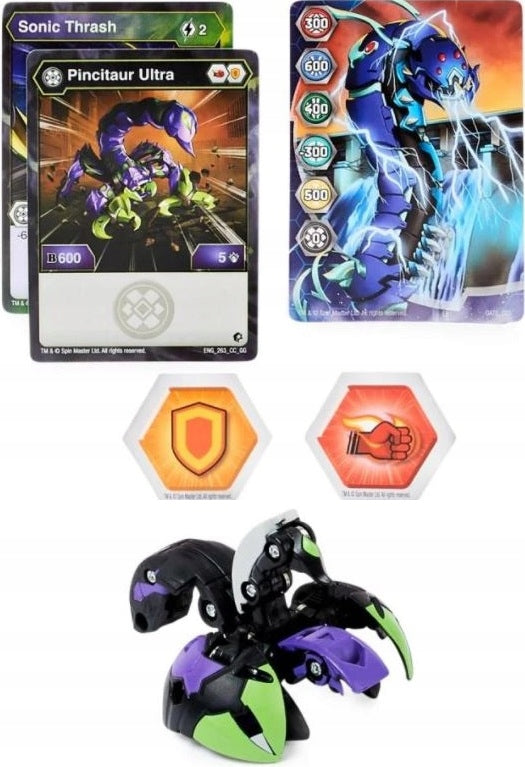 BAKUGAN GEOGAN  ULTRA DARKUS PINCITAUR - widok 2 opakowania szczegoly zabawka kolekcja