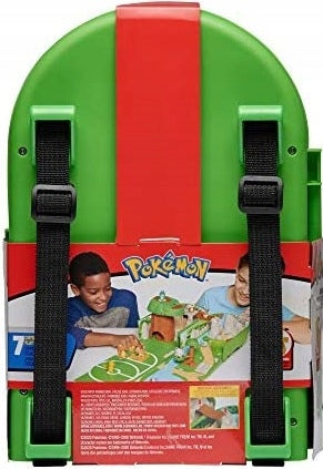 POKEMON PLECAK PLANSZA DO ZABAWY +  PIKA - widok 3 opakowania szczegoly zabawka kolekcja