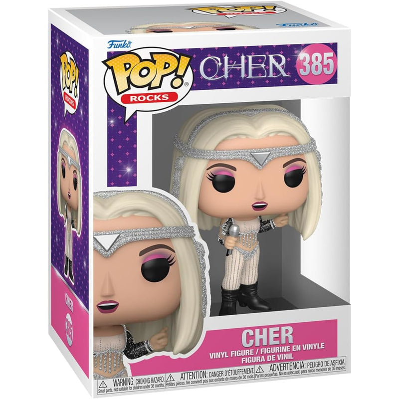 Figurka Funko POP Rocks Cher - kolekcjonerska piosenkarka ikona pop music lat 70s