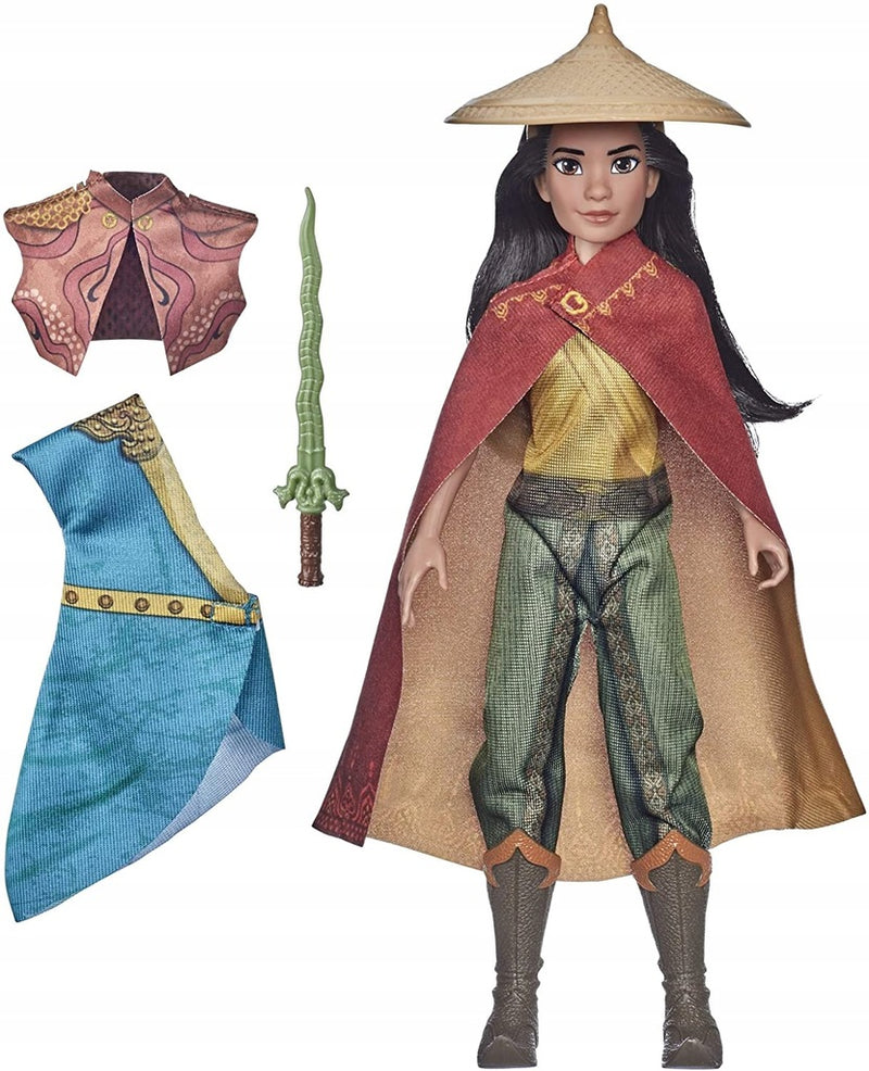 KSIĘŻNICZKI DISNEY LALKA RAYA I AKCESORI - widok 3 opakowania szczegoly zabawka kolekcja