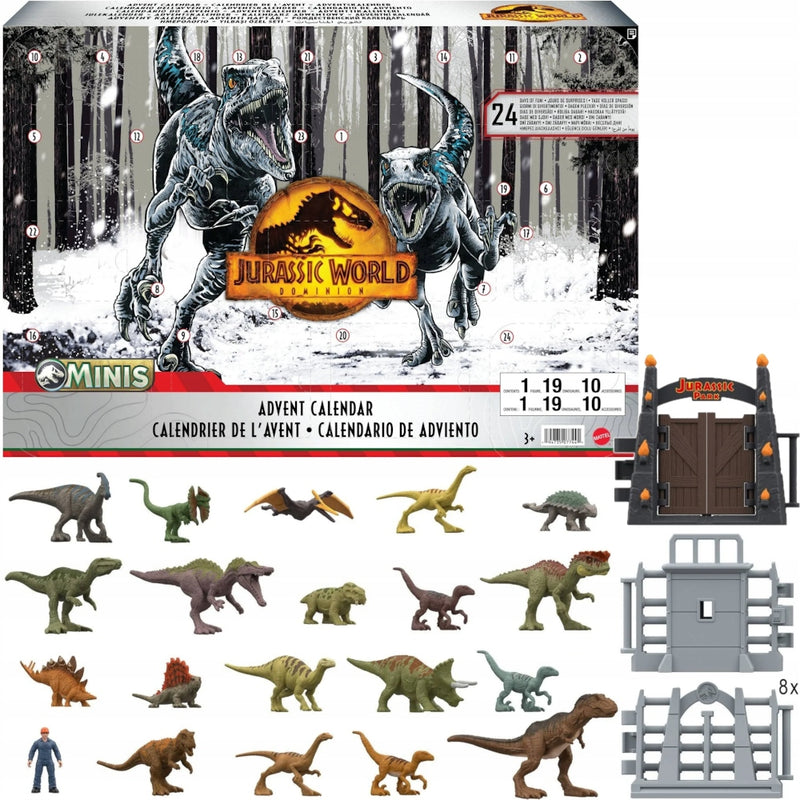 Zabawka JURASSIC WORLD DOMINION MINIS ZESTAW NIESPODZIANEK - kolekcjonerska premium zabawki Aseo dla dzieci